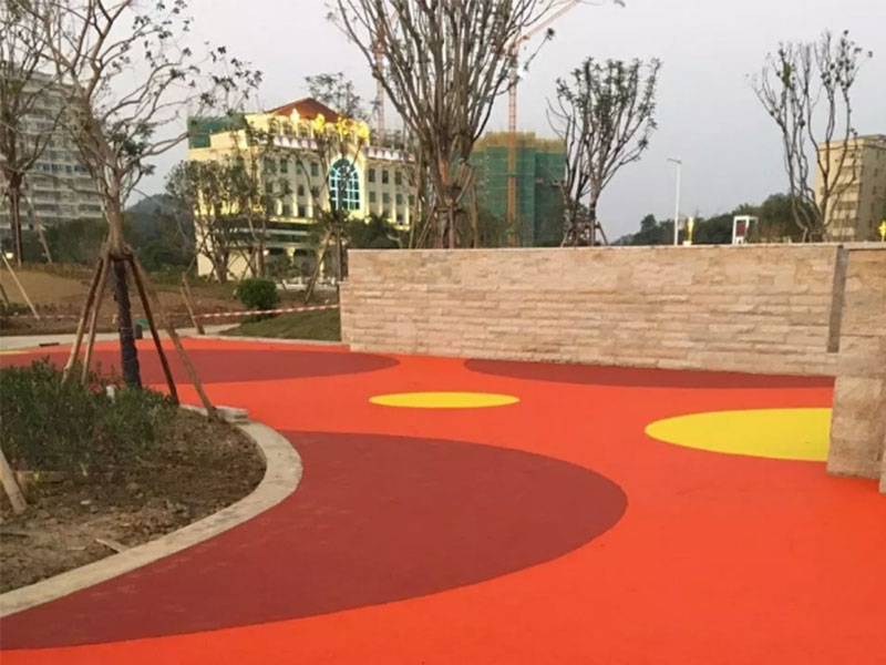 水性聚合物彩色防滑路面