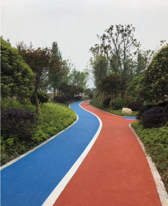 黑沥青路面改色16000m²